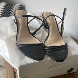 Guilhermina Sculptural Heeled Sandals